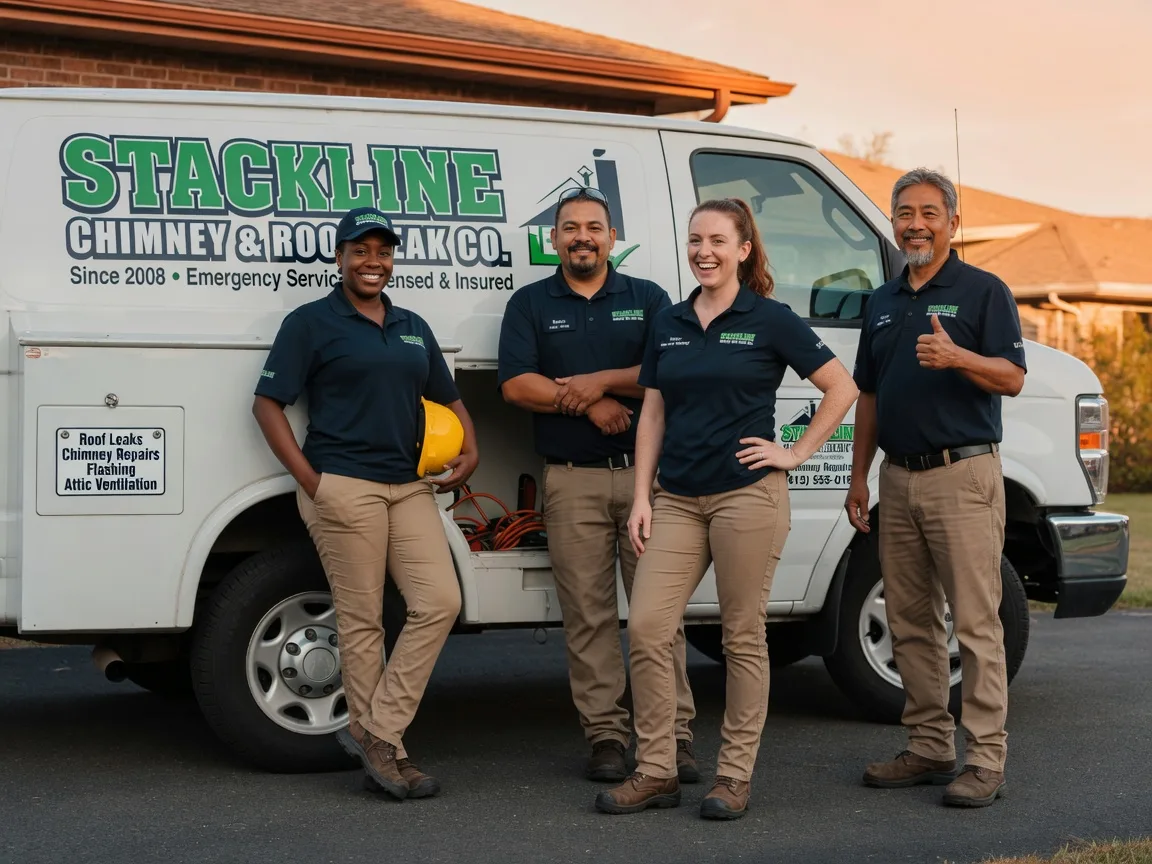 Chimney flashing repair company in Quincy, IL